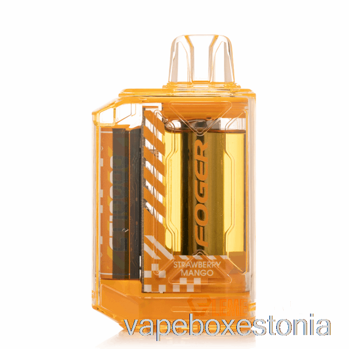 Vape Box Estonia Foger Ct10000 ühekordne Maasikamango